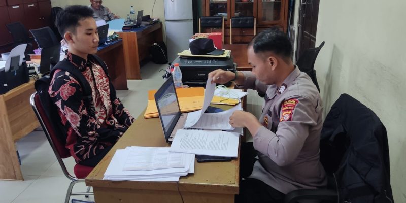 SDM Polresta Palangka Raya Terima dan Layani Pendaftaran Rekrutmen Anggota Polri
