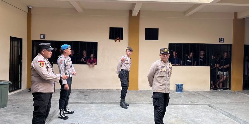 Tadi, Anggota Sattahti Polresta Palangka Raya Cek Lagi Tahanan