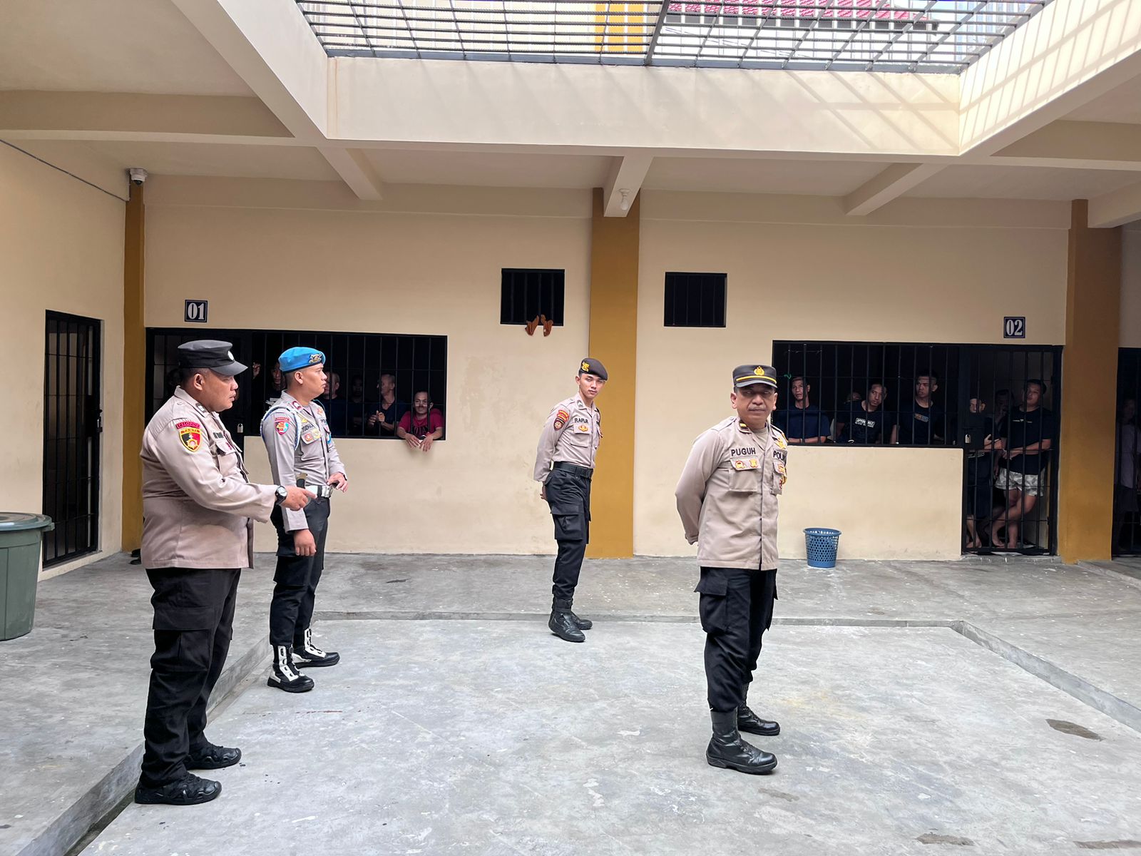 Tadi, Anggota Sattahti Polresta Palangka Raya Cek Lagi Tahanan