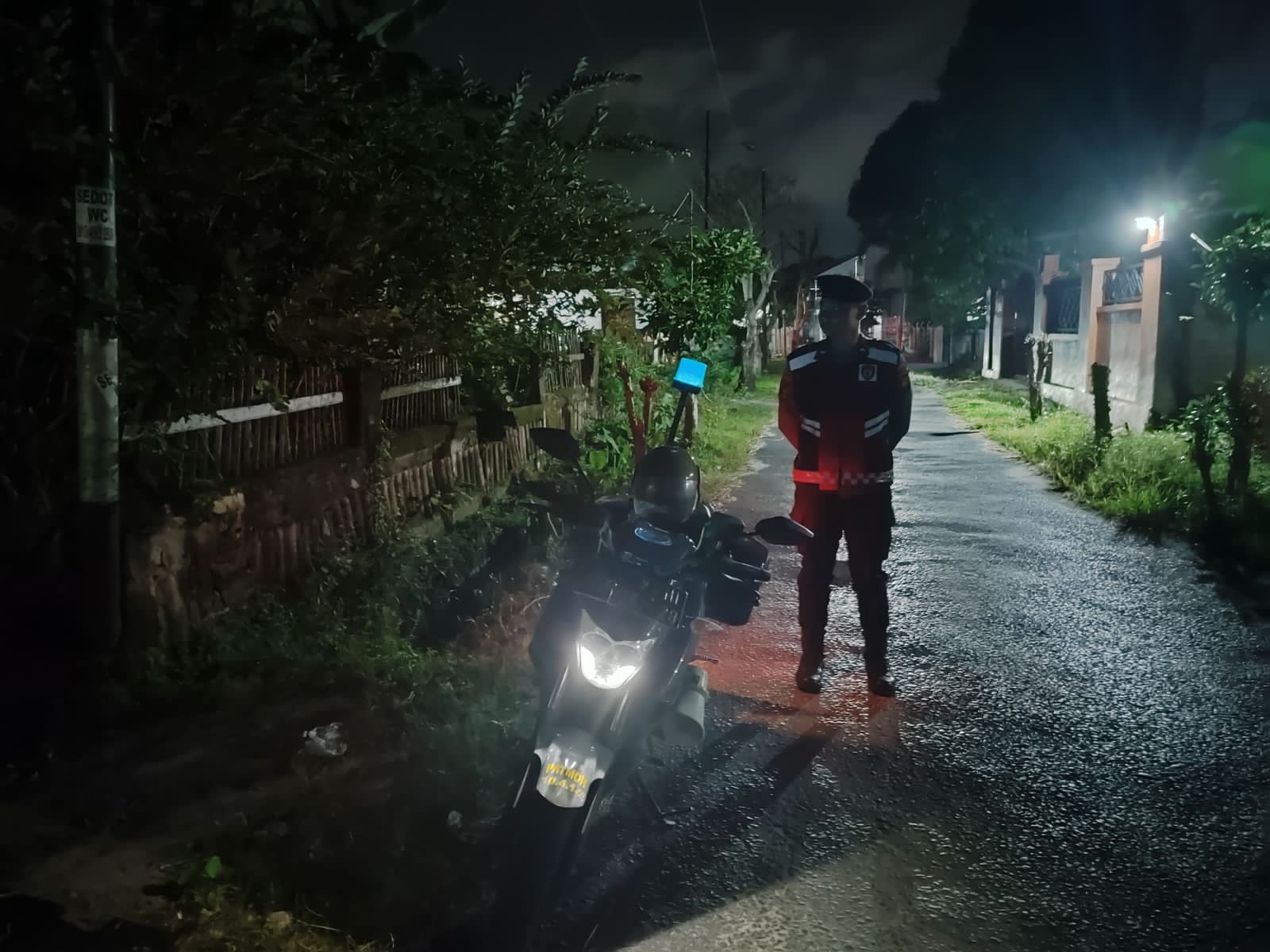 Satsamapta Polresta Palangka Raya Patroli dalam Rute Ini