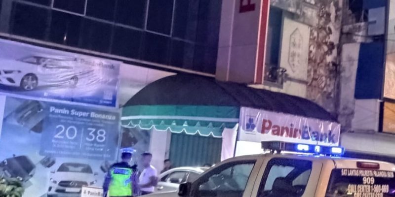 Patroli Dialogis Satlantas Polresta Palangka Raya di Kantor Perbankan
