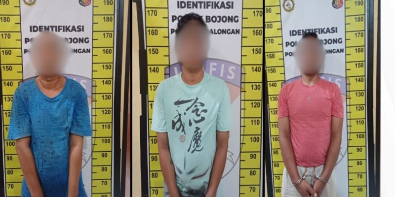 Polres Pekalongan Bekuk Komplotan Pencuri Spesialis di Sekolah