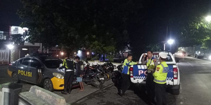 Polres Kendal Tindak Tegas Balap Liar di Patebon, Kendaraan Diamankan