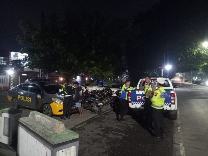 Polres Kendal Tindak Tegas Balap Liar di Patebon, Kendaraan Diamankan