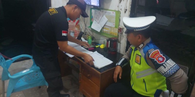 Satlantas Polresta Palangka Raya Sambangi SPBE Cegah Pelanggar Rambu