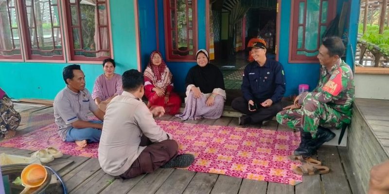 Polsek Sabangau Hadiri Pembentukan Panitia Pemilihan RT di Kelurahan Bereng Bengkel