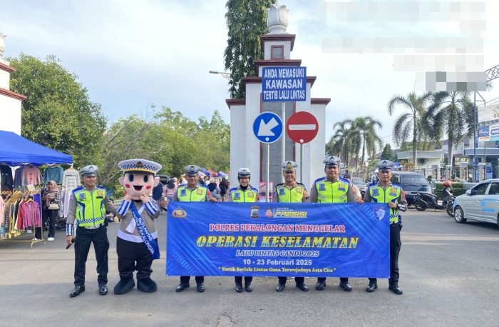 Gelar Art Policing di CFD Alun-Alun Kajen, Satlantas Polres Pekalongan Sosialisasikan Tertib Berlalu Lintas