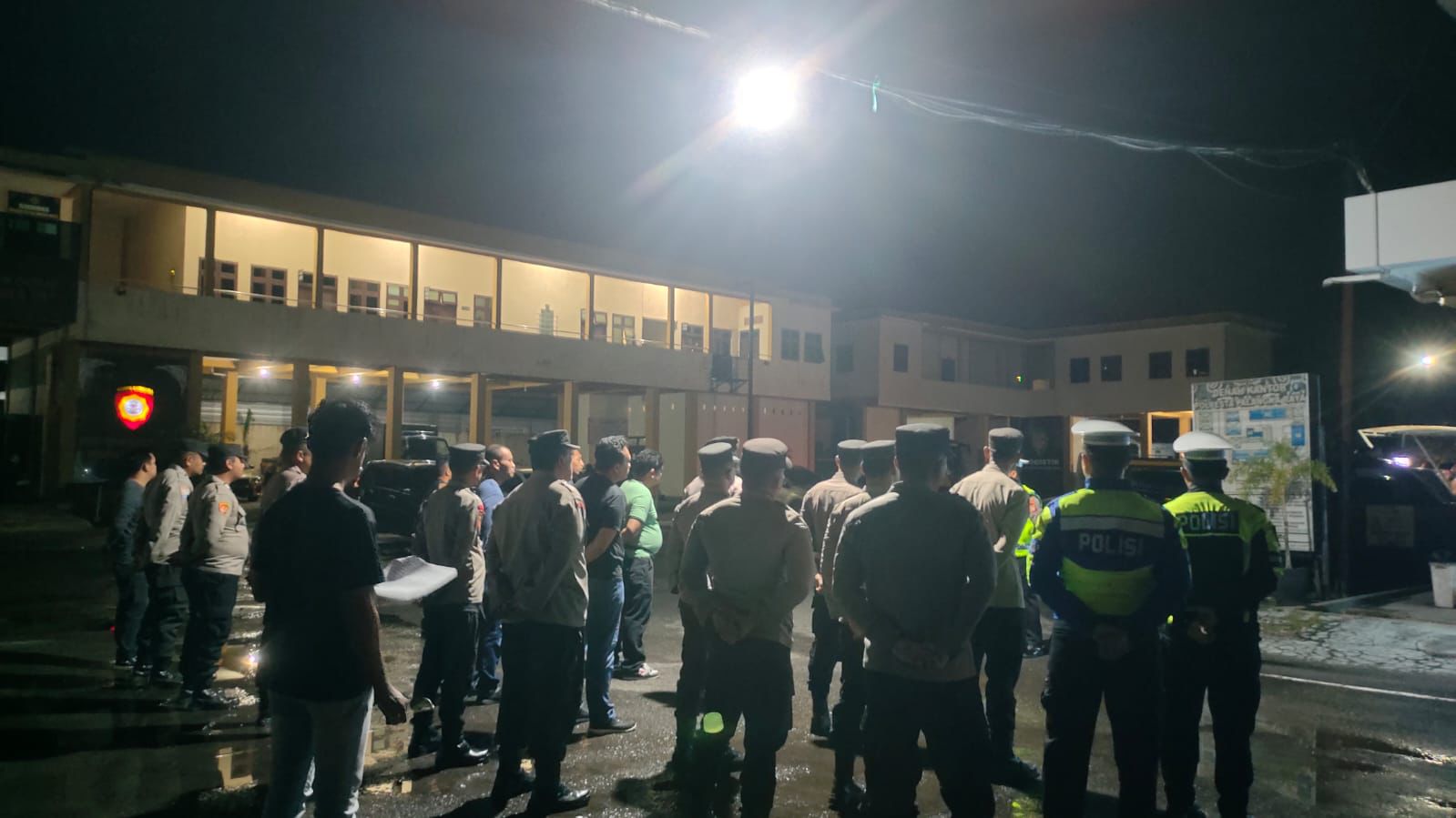 Personel Polresta Palangka Raya Laksanakan Apel Kesiapan untuk KRYD