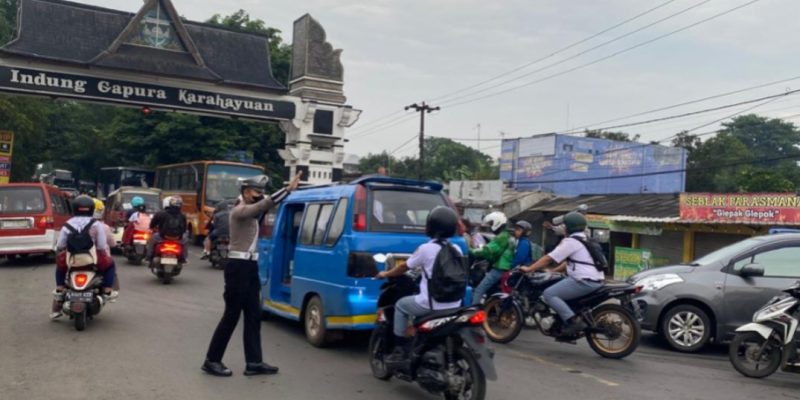 Satlantas Polres Purwakarta Tempatkan Personel Wujudkan Pelayanan Prima Bagi Masyarakat