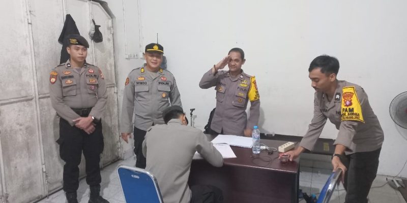 KRYD Polresta Palangka Raya Datangi Kantor Bawaslu dan Sampaikan Pesan Kamtibmas