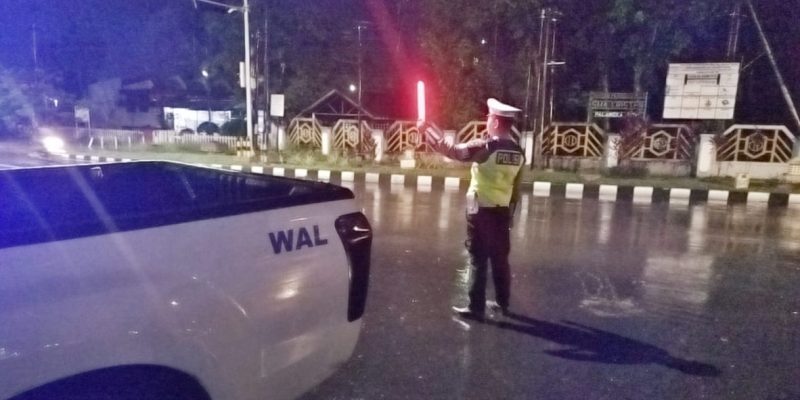 Satlantas Polresta Palangka Raya Intensifkan Pemantauan Lalin untuk Cegah Kejahatan Jalanan