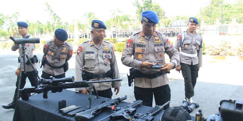 Apel Satuan, Wadansat Brimob Kalteng Beri Apresiasi kepada Personel