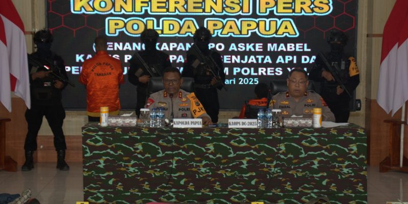 Disertir Polres Yalimo Aske Mabel Ditangkap Satgas Ops Damai Cartenz 2025