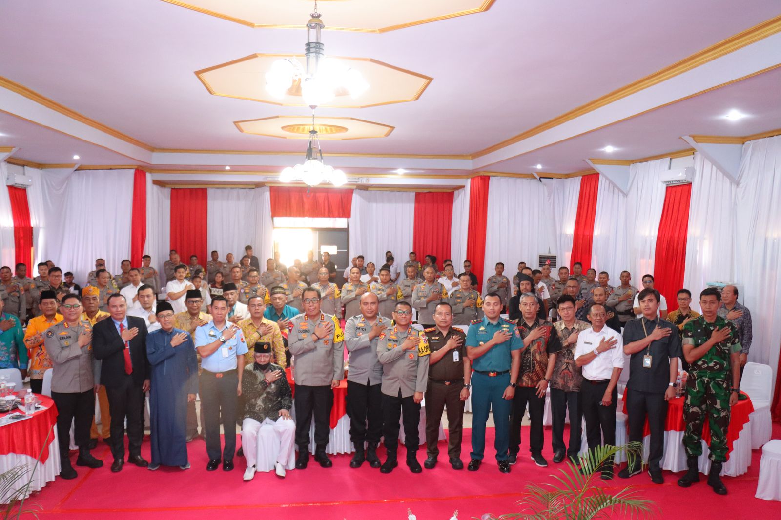 Kunker di Polres Kobar, Kapolda Kalteng Tatap Muka Bersama Tokoh