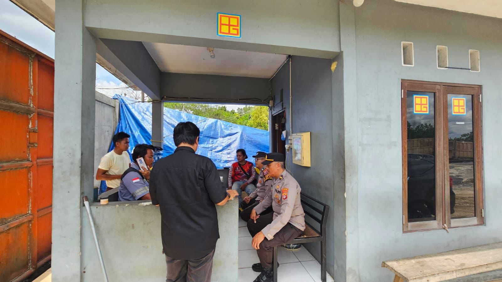 Polsek Bukit Batu Patroli Sambang ke PT. Irvan Prima Pratama