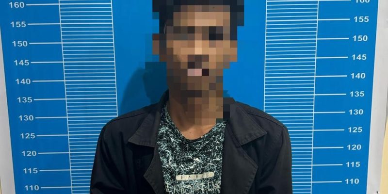 Satresnarkoba Polresta Palangka Raya Amankan MZ Terduga Pengedar Sabu di Jalan Rajawali VII