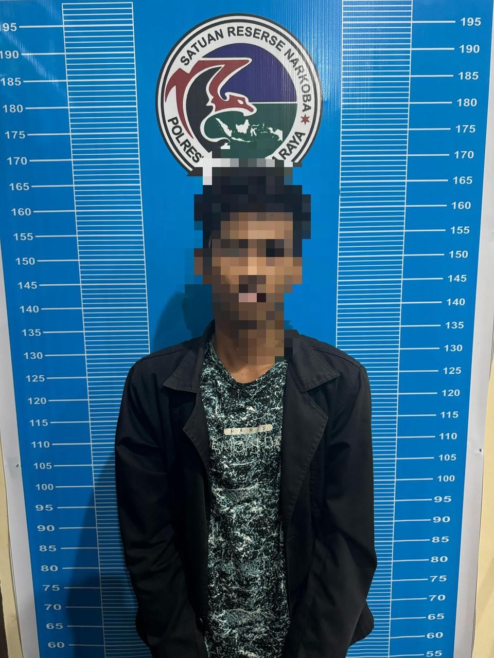 Satresnarkoba Polresta Palangka Raya Amankan MZ Terduga Pengedar Sabu di Jalan Rajawali VII