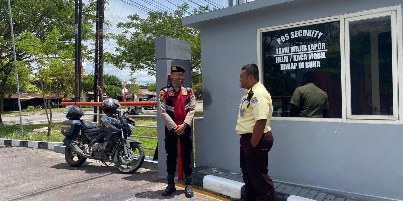 Kantor Perwakilan BPKP Kalteng Dihampiri Samapta Polresta Palangka Raya