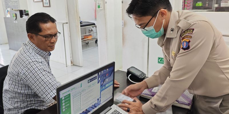 Seksi Dokkes terus Layani Rikkes Anggota di Klinik Polresta Palangka Raya