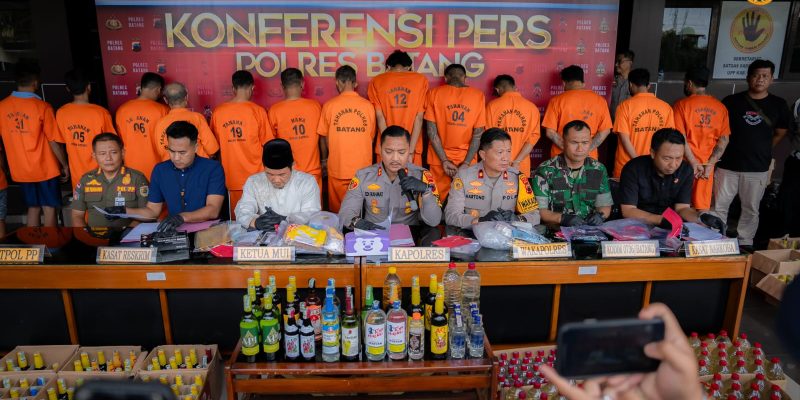 Jelang Ramadan Polres Batang Gelar KRYD, Ini Capaian Hasilnya