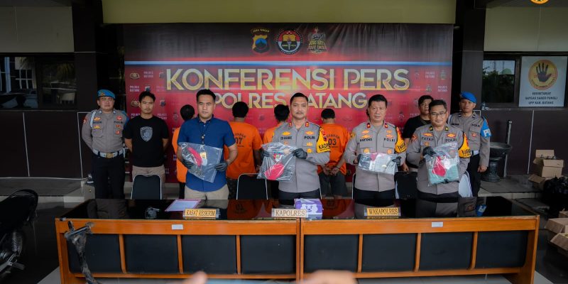 Polres Batang Berhasil Ungkap Tiga Kasus Curanmor, Ini Modus dan Barang Buktinya!