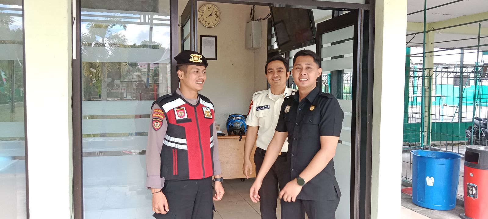 Patroli Sambang, Anggota Samapta Polresta Palangka Raya Kunjungi LPMP
