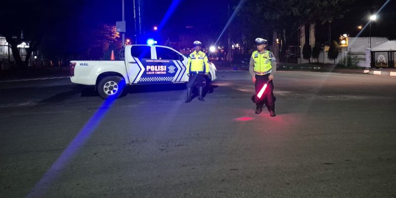 Pelihara Kamseltibcarlantas, Anggota Satlantas Polresta Palangka Raya Siaga