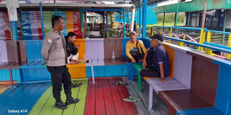 Polsek Sabangau Ajak Warga Pelihara terus Stabilitas Kamtibmas di Kereng Bangkirai