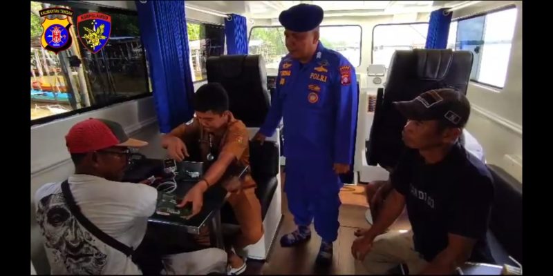Kapal Patroli, Ditpolairud Lakukan Hal Ini sebagai Langkah peduli ke Sehatkan Masyarakat