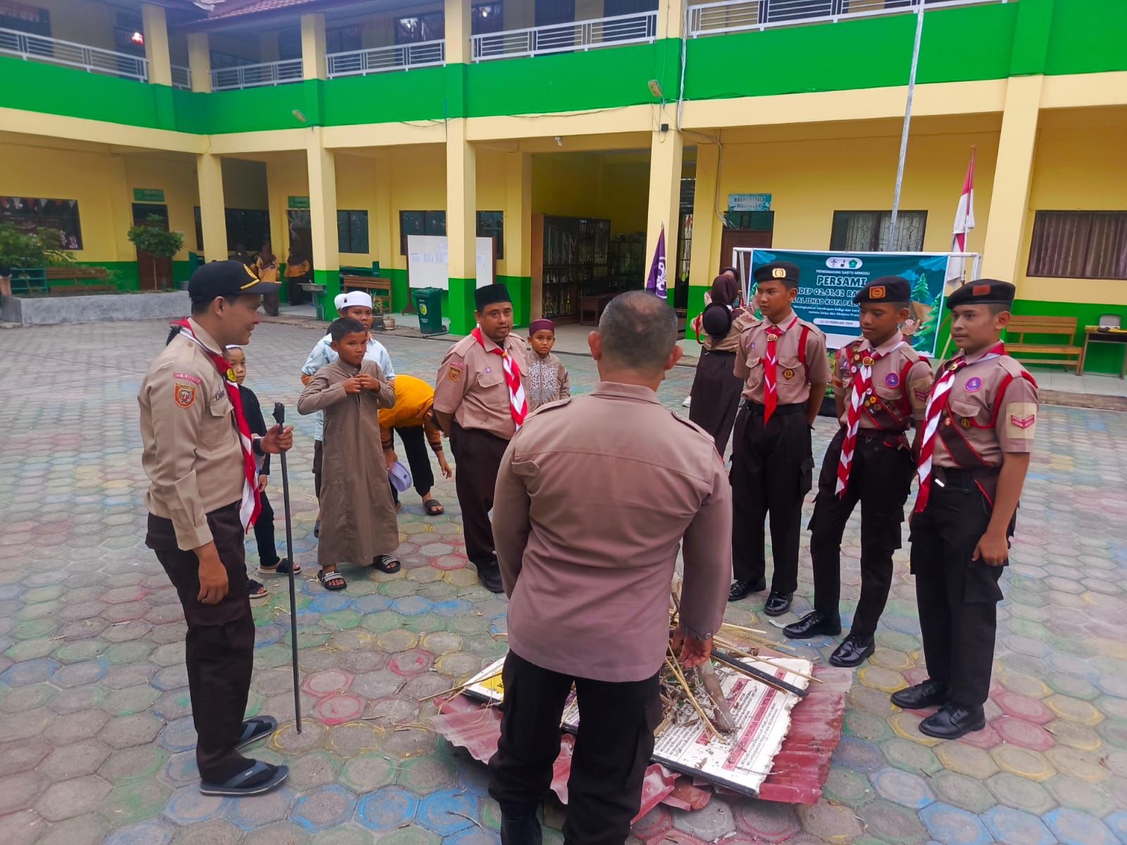 Satbinmas Polresta Palangka Raya Kunjungi Persami di MIS Al Jihad 2025