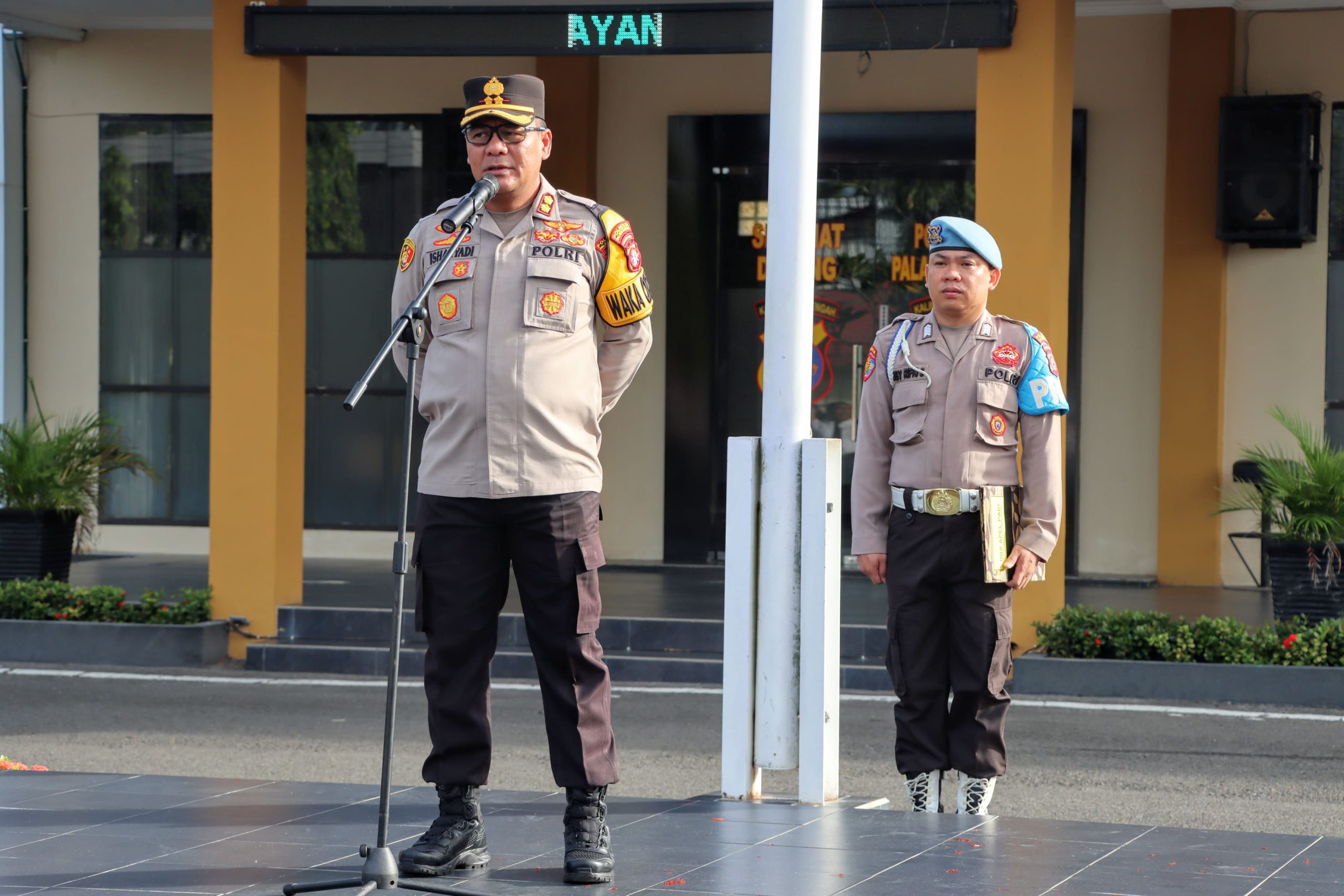 Jelang Bulan Ramadhan, Wakapolresta Palangka Raya Atensikan Pantau Stok dan Harga Sembako