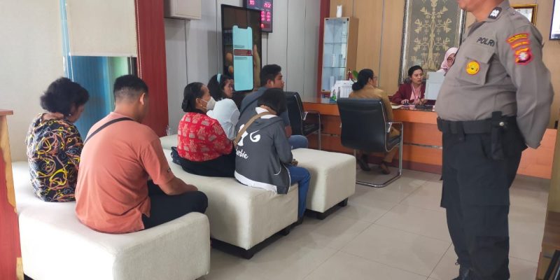 Satpamobvit Polresta Palangka Raya terus Beri Rasa Aman ke Nasabah Bank
