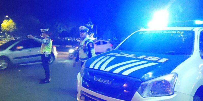 Satlantas Polresta Palangka Raya Cegah Bali dengan Pantau Arus Lalu Lintas