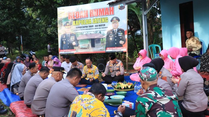 Bedah Rumah Milik Bapak Tabir dan Ibu Wayem, Kapolres Pekalongan : Target Awal Dua Minggu, Selesai 10 Hari