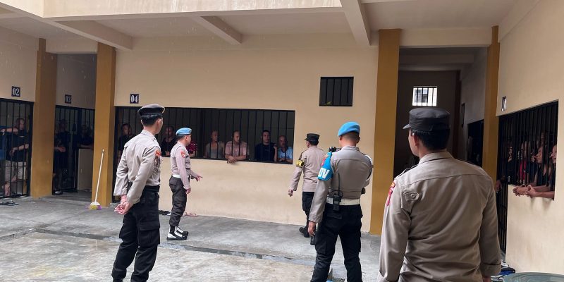 Sattahti Polresta Palangka Raya Rutin Cek Ruang Penahanan di Rutan