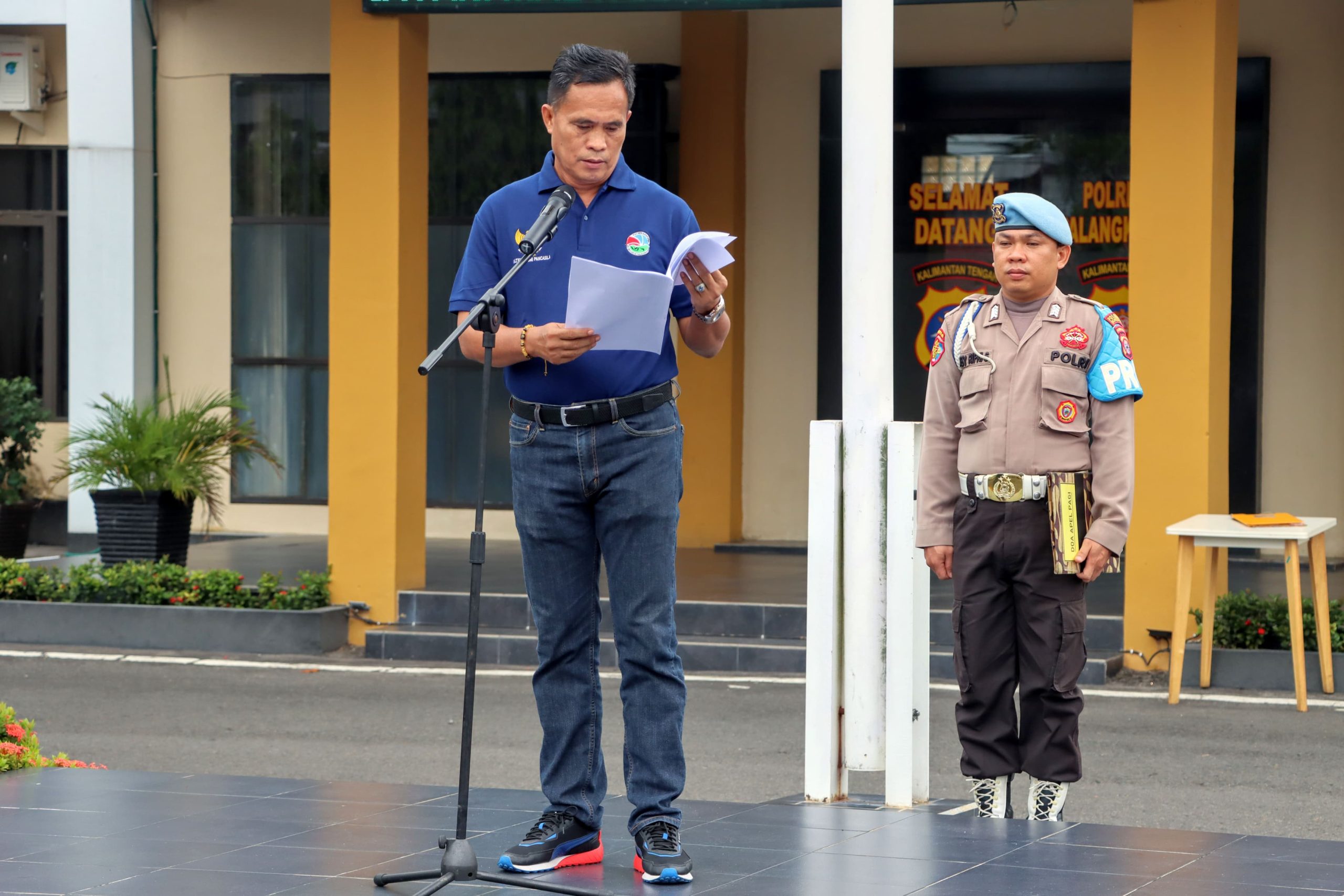 Amanat Apel Pagi, Kasatresnarkorba Ingatkan Kompetensi, Profesionalitas dan Profit dalam Bertugas