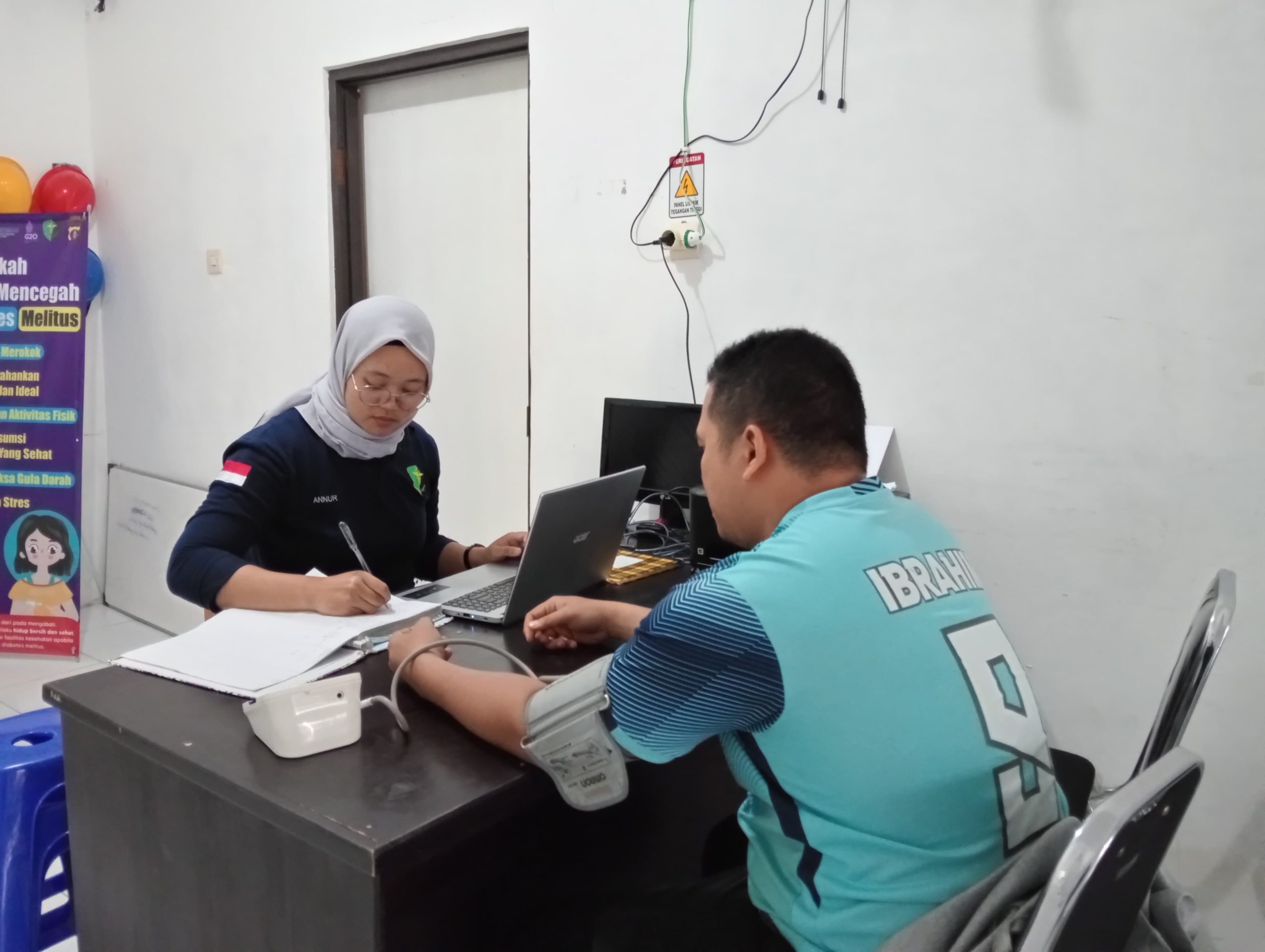 Peduli Kesehatan Personel, Sidokkes Sediakan Layanan Rikkes di Klinik Polresta Palangka Raya
