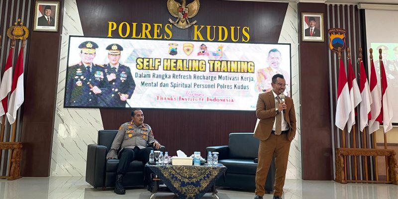 Polisi Dan Bhayangkari Polres Kudus Dilatih Self healing, Agar Kuat Tekanan