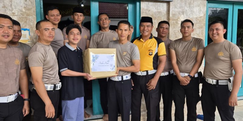 Satlantas Polres Lubuklinggau di Pimpin langsung oleh AKP Marjuni Mengadakan Bakti Religi dan Bakti Sosial Menyambut Datangnya Bulan Suci Ramadhan 1446 H