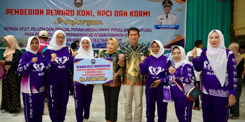 Dispora Oku Adakan Acara Pemberian Reward Koni,Npci Dan Kormi