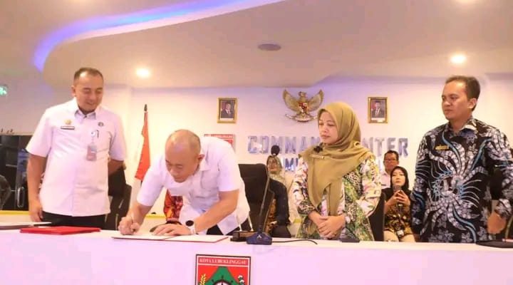 Wali Kota Lubuk Linggau Tandatangani PKS OP3D