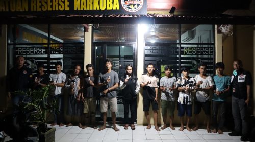 Kapolres Musi Rawas Pimpin Langsung Gakkum Narkoba  di Desa Tanah Priuk