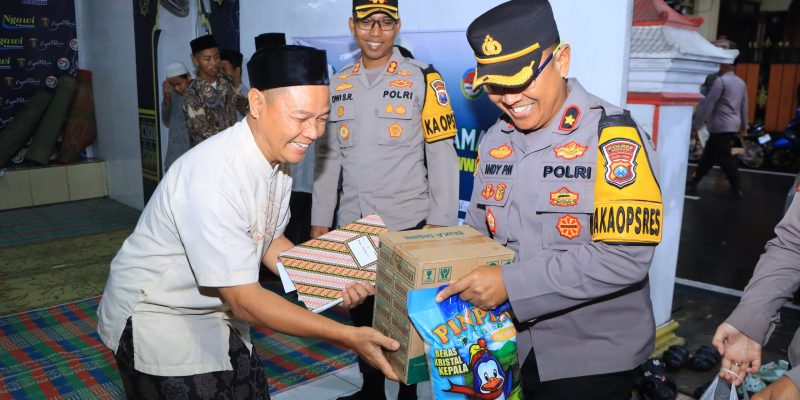 Ramadhan Berkah, Polres Jember Gelar Buka Puasa Bersama Anak Yatim