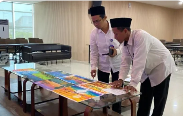 Puluhan Karyawan RSUD Dr. Iskak Tulungagung Ikuti Lomba Kaligrafi