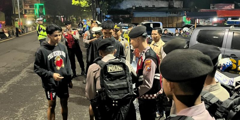 Jelang Idul Fitri, Polres Pasuruan Gelar KRYD Cegah Aksi Kejahatan dan Premanisme