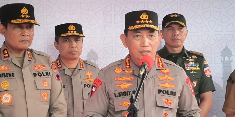 Kapolri Turun ke Posko Terpadu, Pastikan Kesiapan Personel Operasi Ketupat 2025