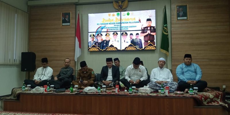 Hadiri Bukber dan Forum Komunikasi Publik, Kapolres Pasuruan: Silaturahmi Forkompimda Perkuat Stabilitas Keamanan