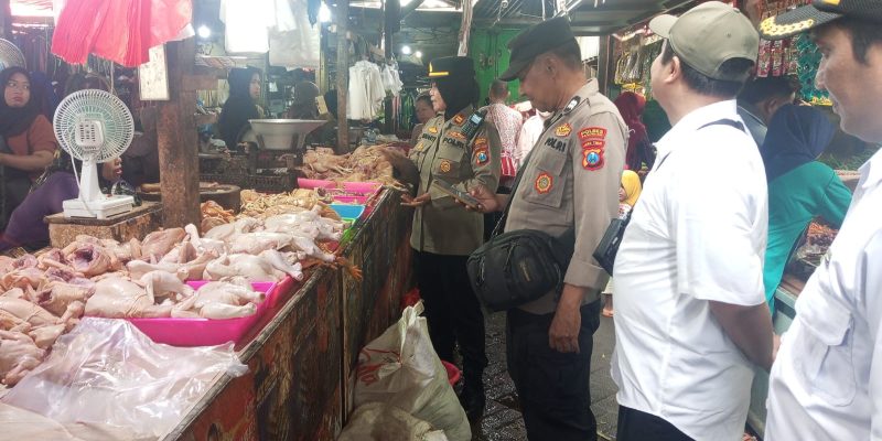 Jaga Stabilitas Harga Bahan Pokok, Polres Pasuruan Intensifkan Monitoring Pasar