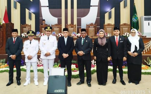 DPRD Kabupaten Pasuruan Gelar Rapat Paripurna Pidato Perdana Bupati Pasuruan Priode 2025-2030