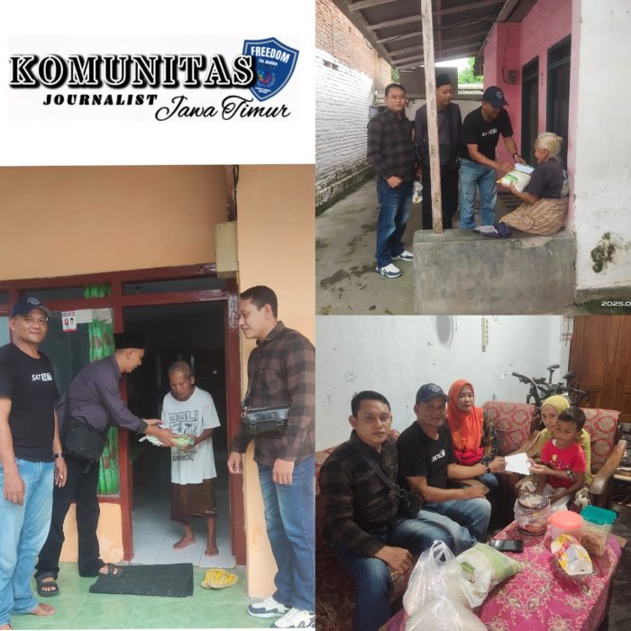 KJJT Lumajang Bagikan Santunan dan Salurkan Zakat Fitrah Anggota kepada Anak Yatim Serta Warga Kurang Mampu